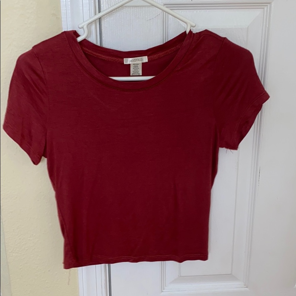 Red Short Sleeve Shirt
